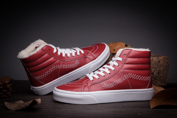 Vans High Top Shoes Women--047